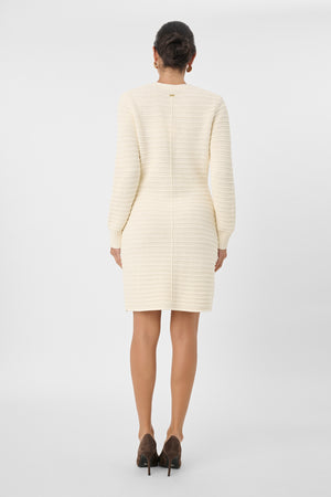 Darla Textured Knit Mini Dress