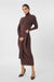 Logan Turtle Neck Tie Front Dress