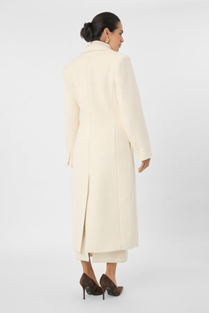 Bria Tailored Wool Coat - Toccin