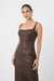 Bibi Vegan Leather Sculpted Tank - Toccin