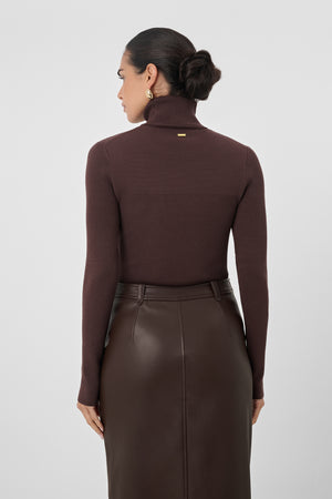 Valeria Turtle Neck Top