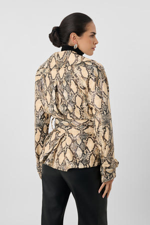 Brando Python Biker Jacket