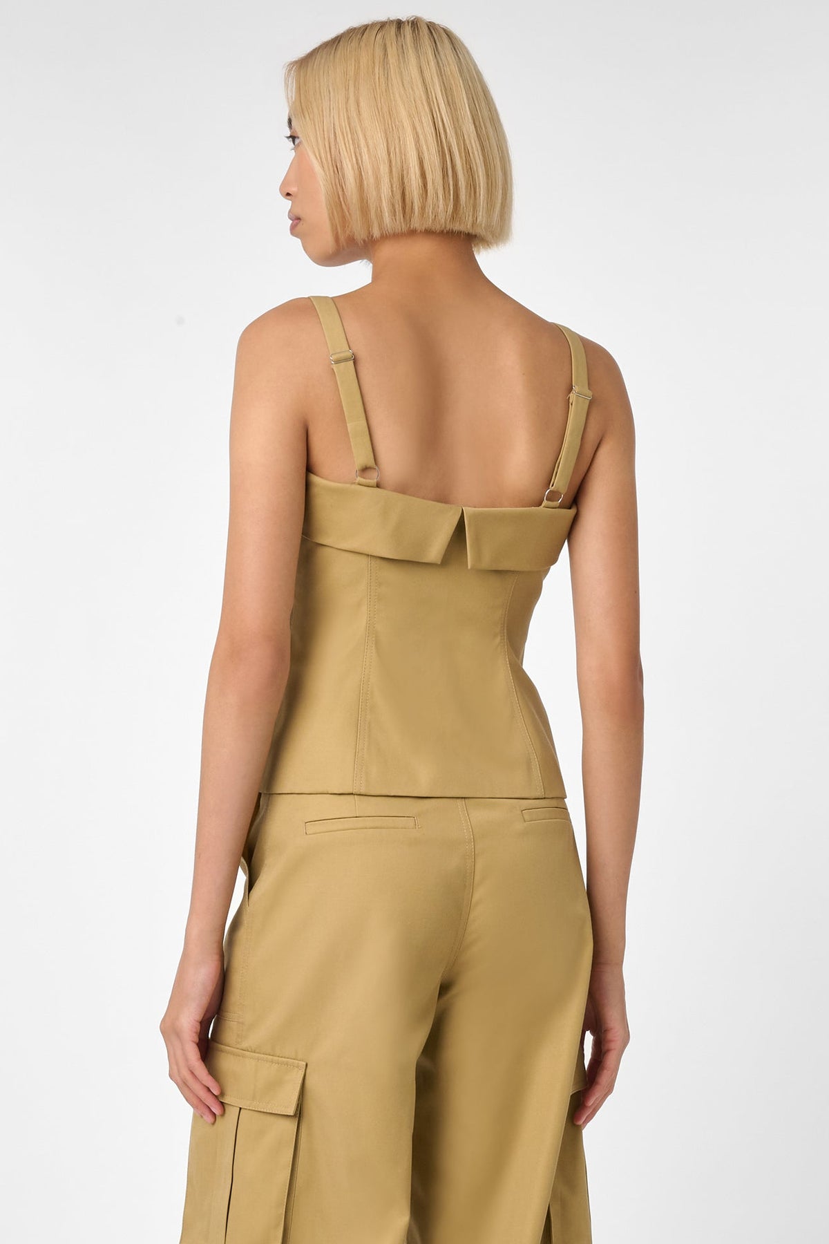 JAYDEN ZIP FRONT MOTO TOP