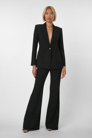 Rory Single Button Blazer Black - Toccin 