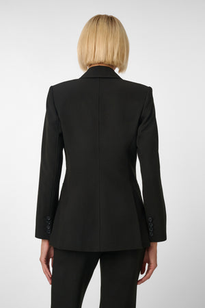 Rory Single Button Blazer Black - Toccin 