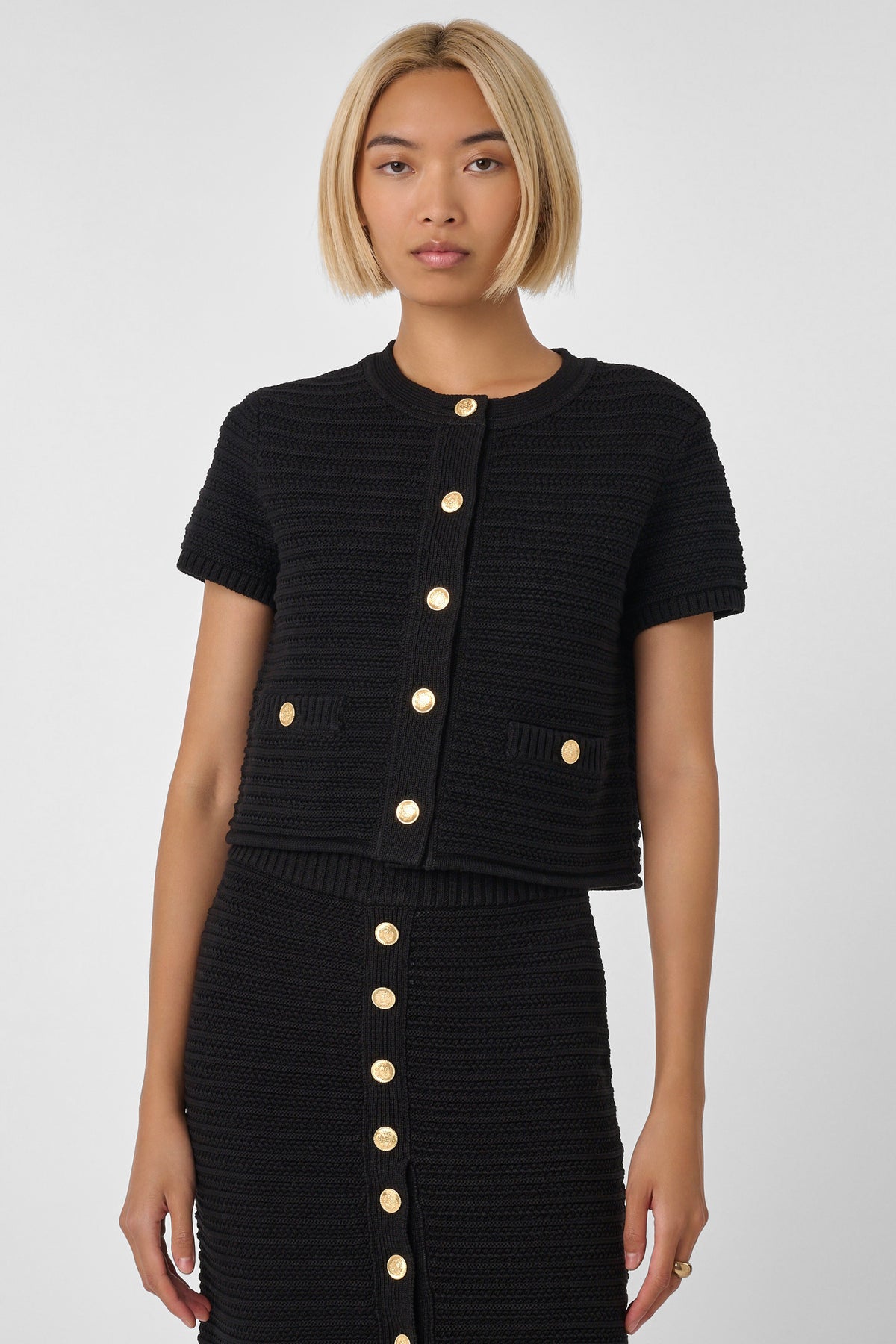 Tilly Short Sleeve Cardigan - Toccin