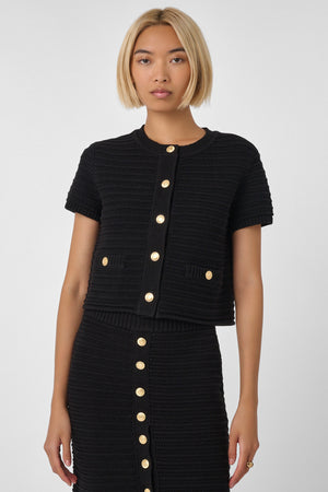 Tilly Short Sleeve Cardigan - Toccin