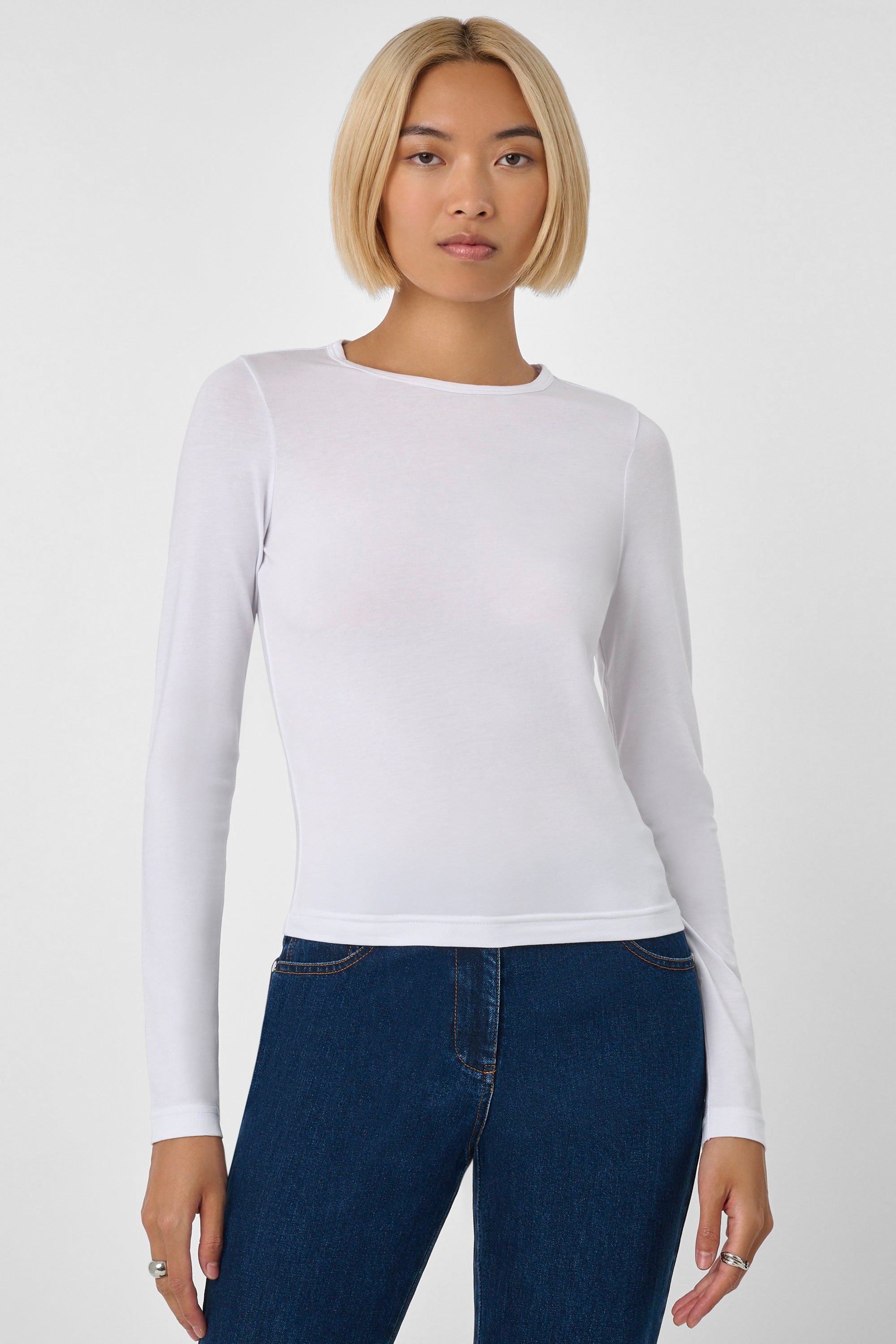 JENNA COTTON LONG SLEEVE T-SHIRT | Toccin