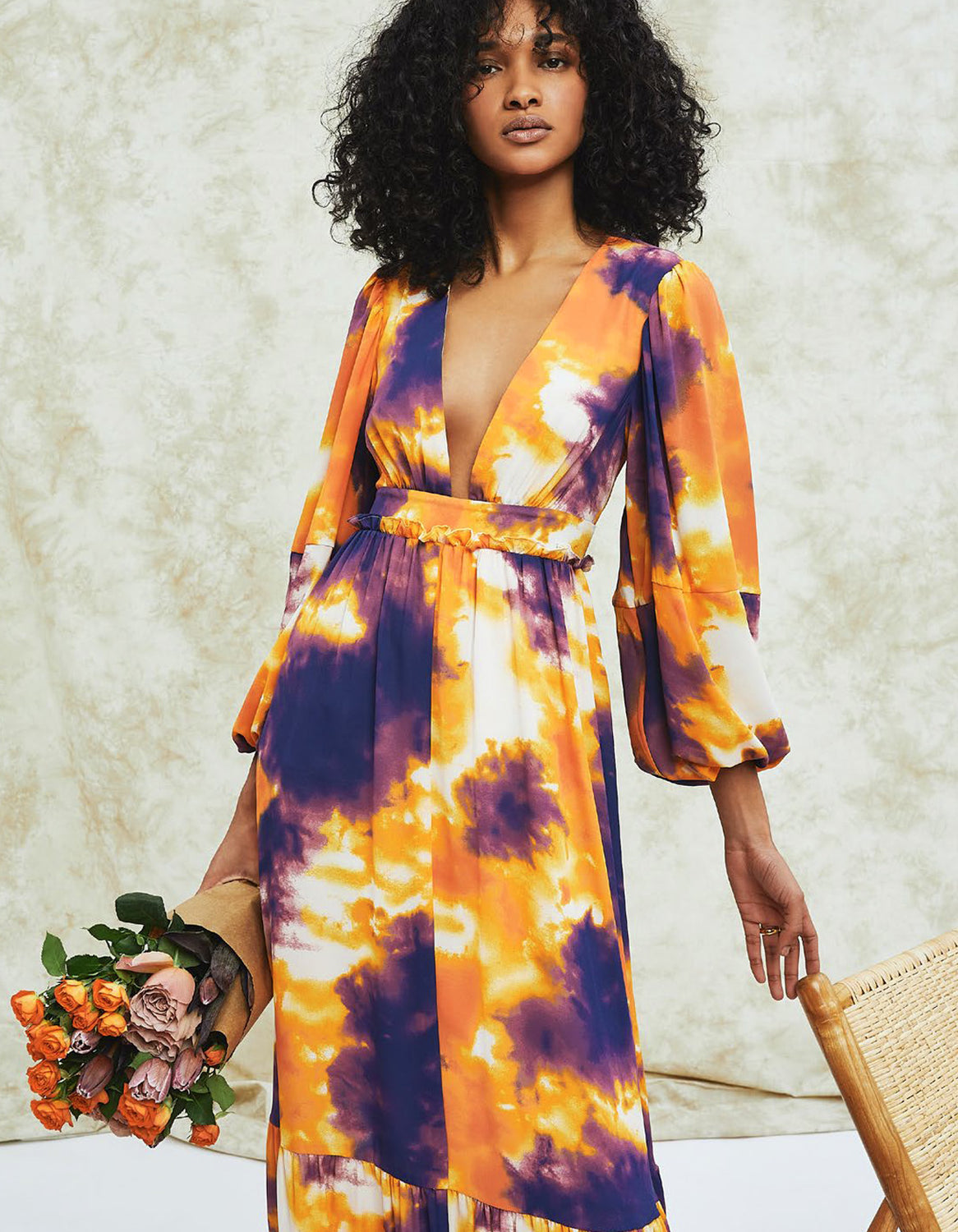 Look 3 - Peasant Maxi