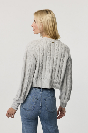 Lucie V Neck Cropped Cardigan