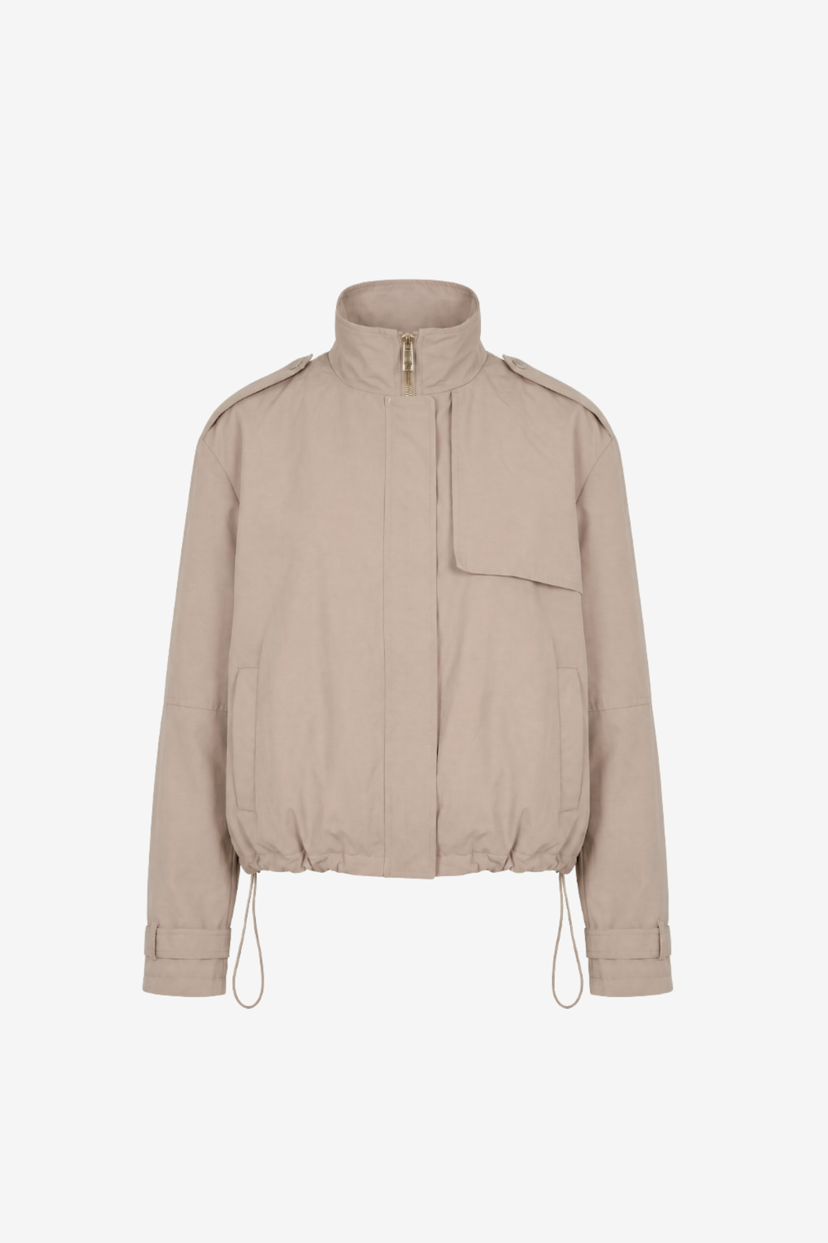 ALYSSA FUNNEL NECK BOMBER