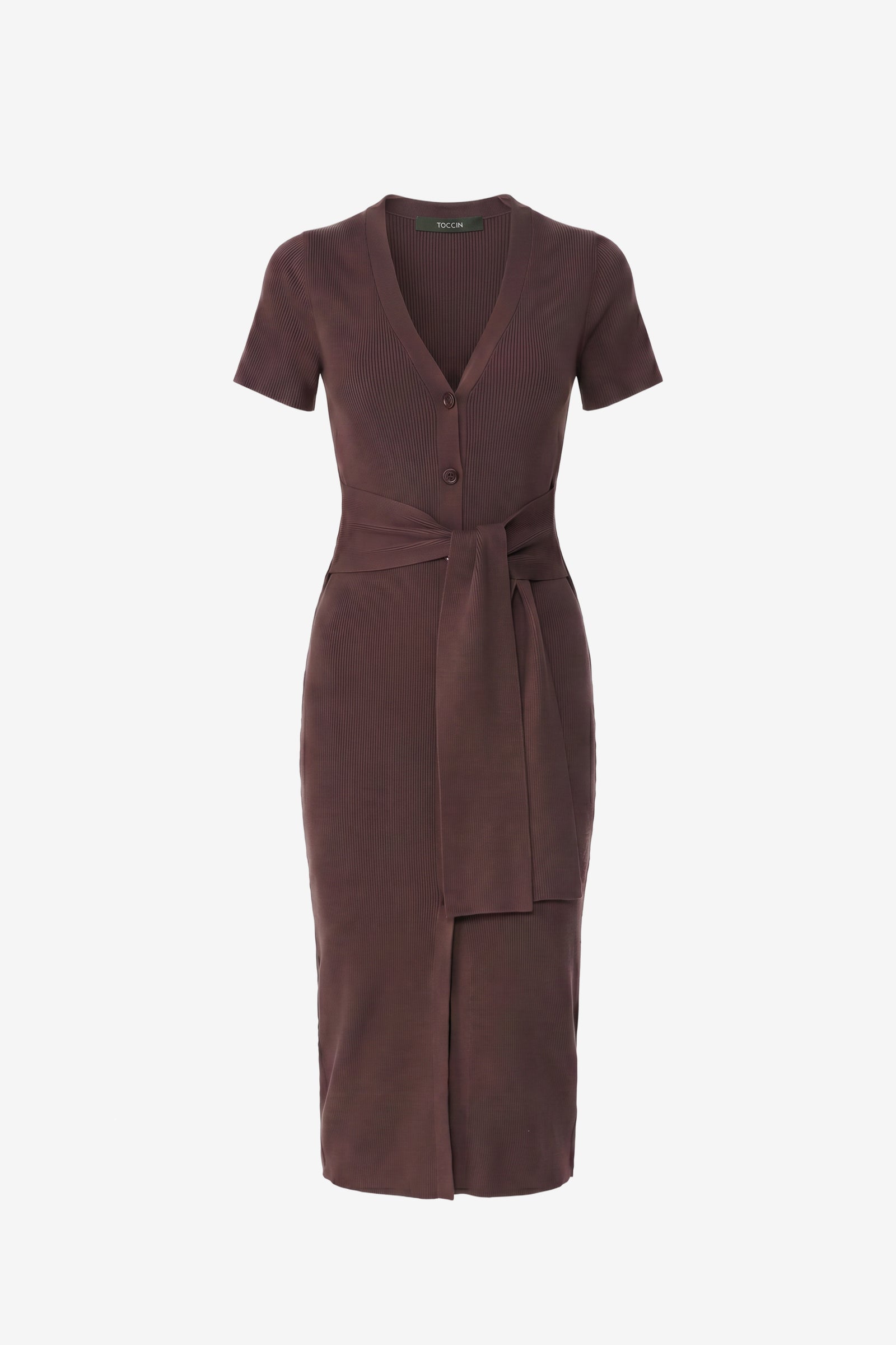 AGNES SHORT SLEEVE CARDI DRESS