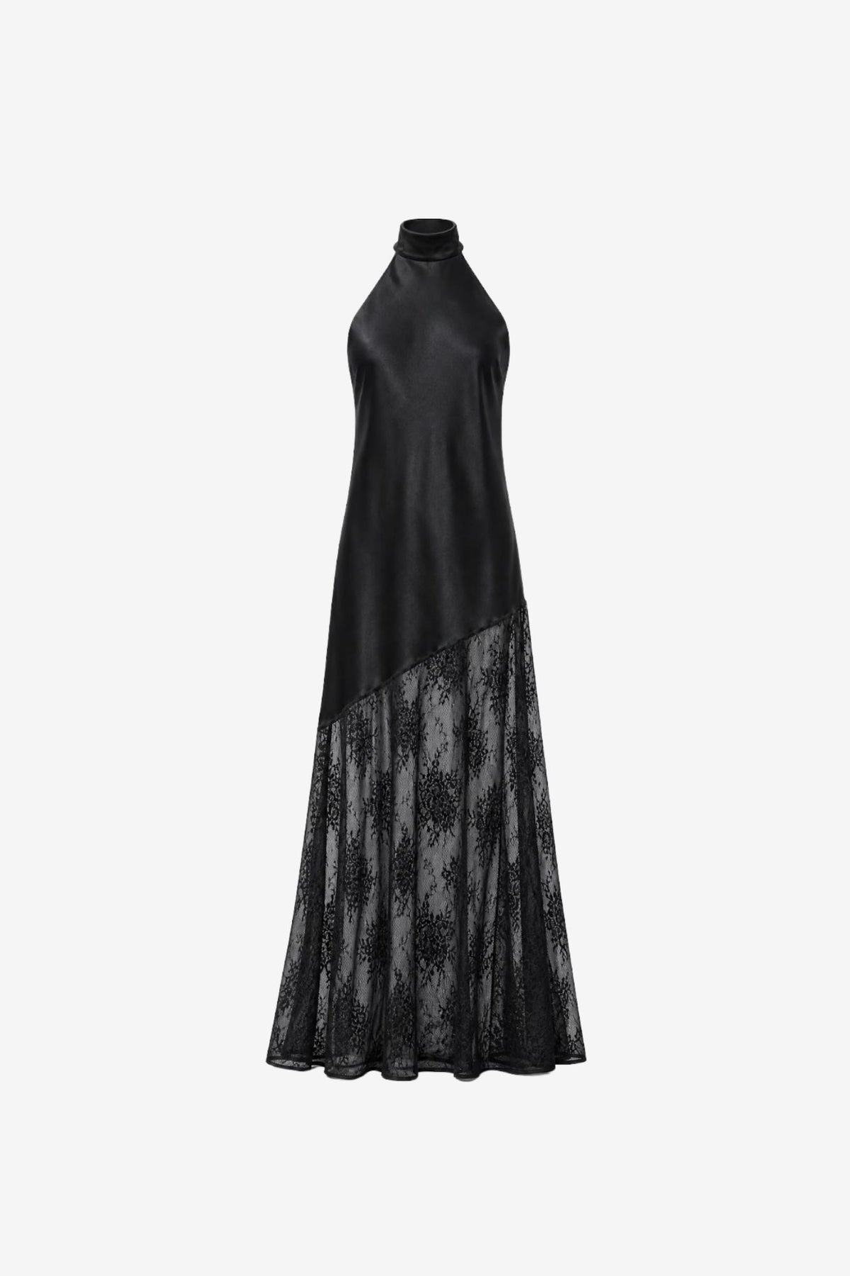 ALBA MOCK NECK GOWN