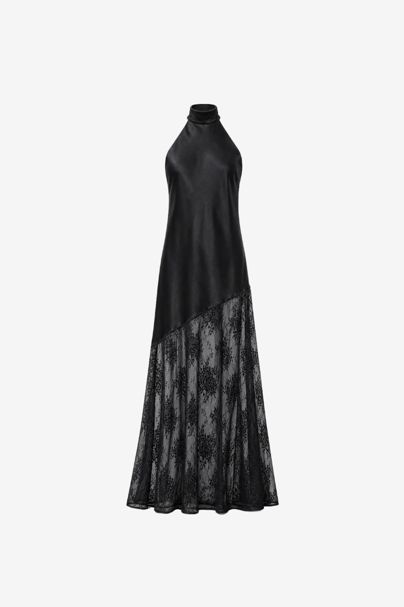 ALBA MOCK NECK GOWN