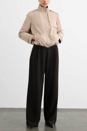 ALYSSA FUNNEL NECK BOMBER