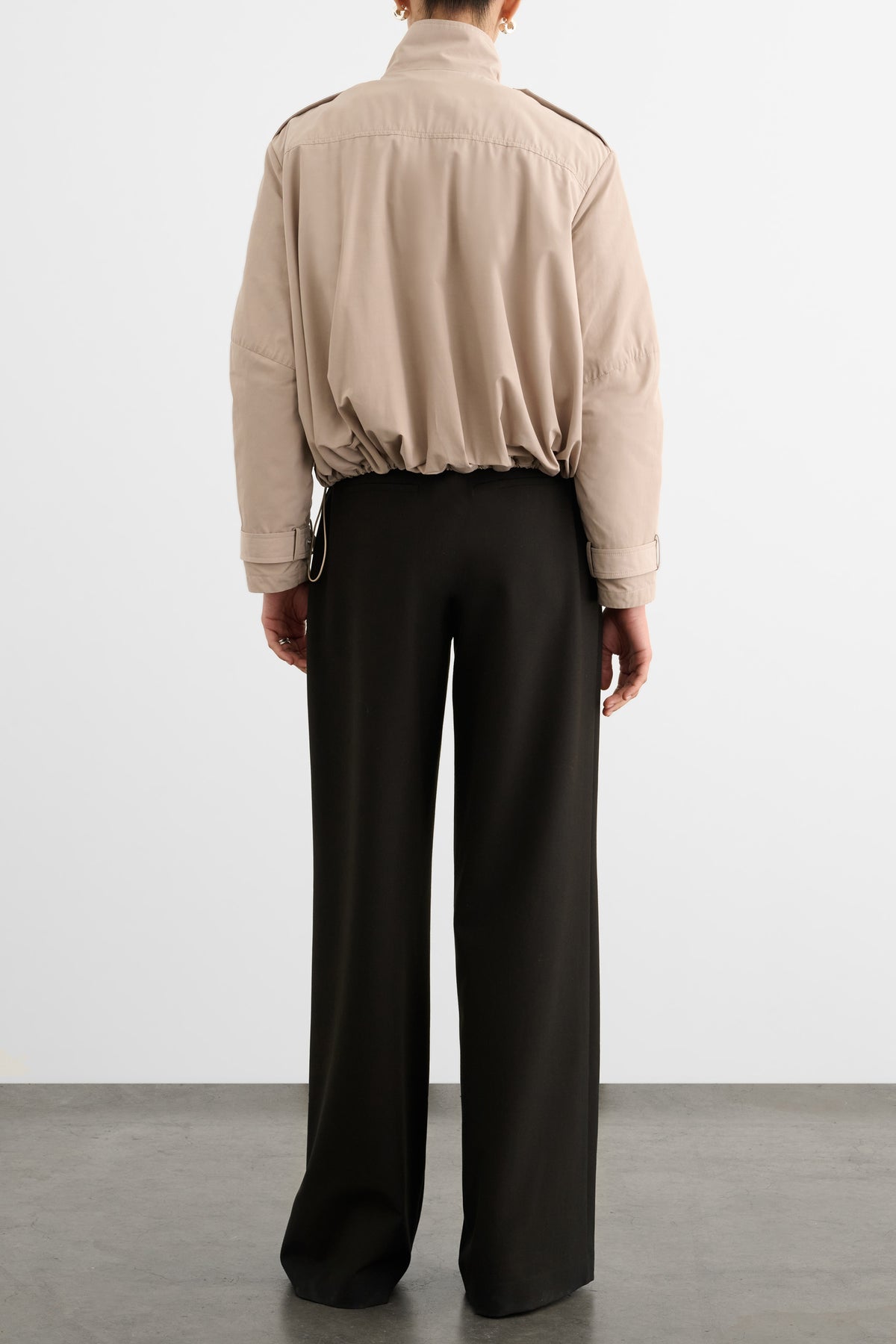 ALYSSA FUNNEL NECK BOMBER