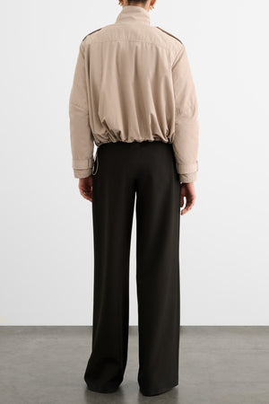 ALYSSA FUNNEL NECK BOMBER
