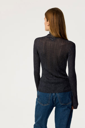 Amelia Turtle Neck Top - Toccin