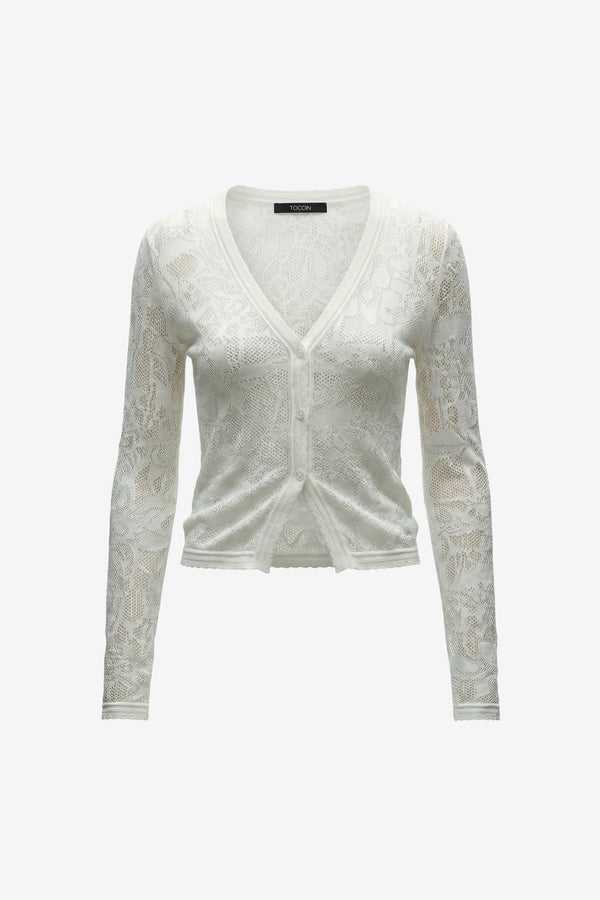 ANNABELLE V-NECK CARDIGAN