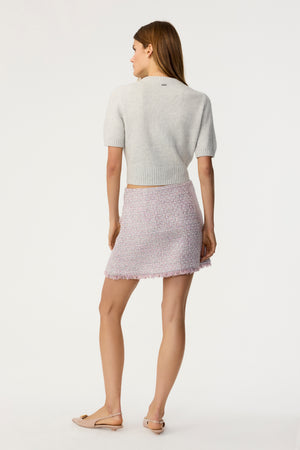 Ariel Tweed Mini Skirt