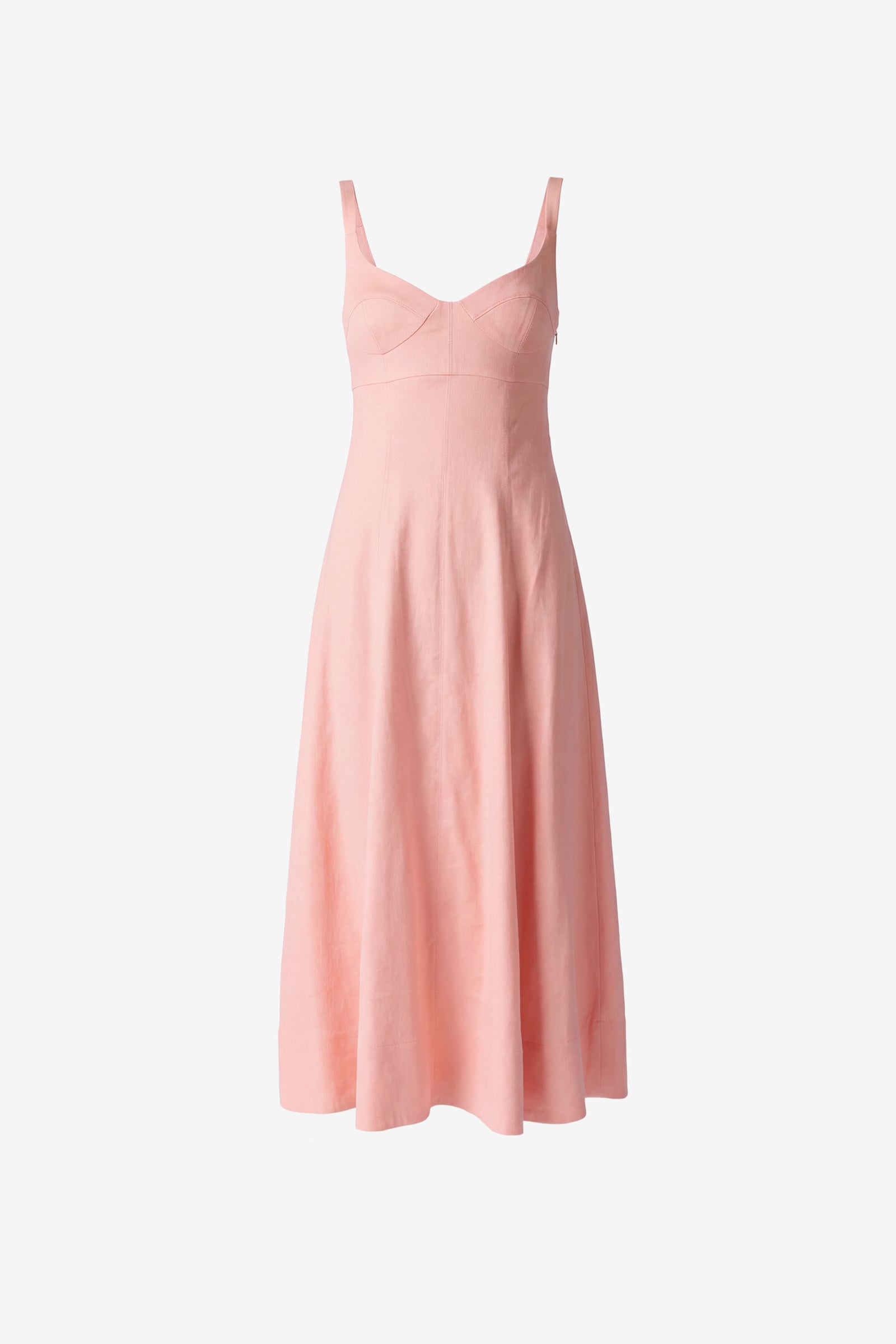 ARYA BUSTIER MIDI DRESS