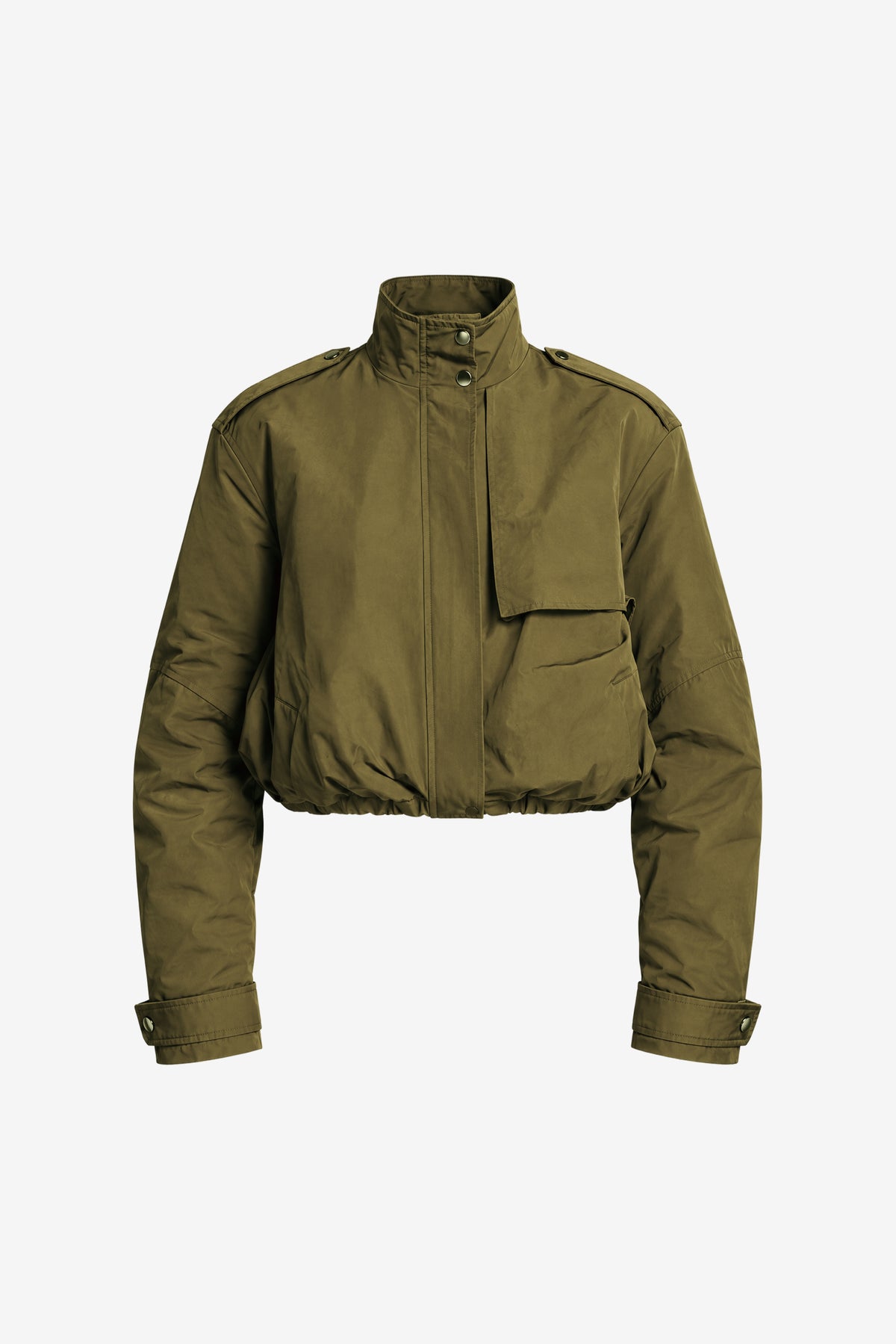 ALYSSA FUNNEL NECK BOMBER