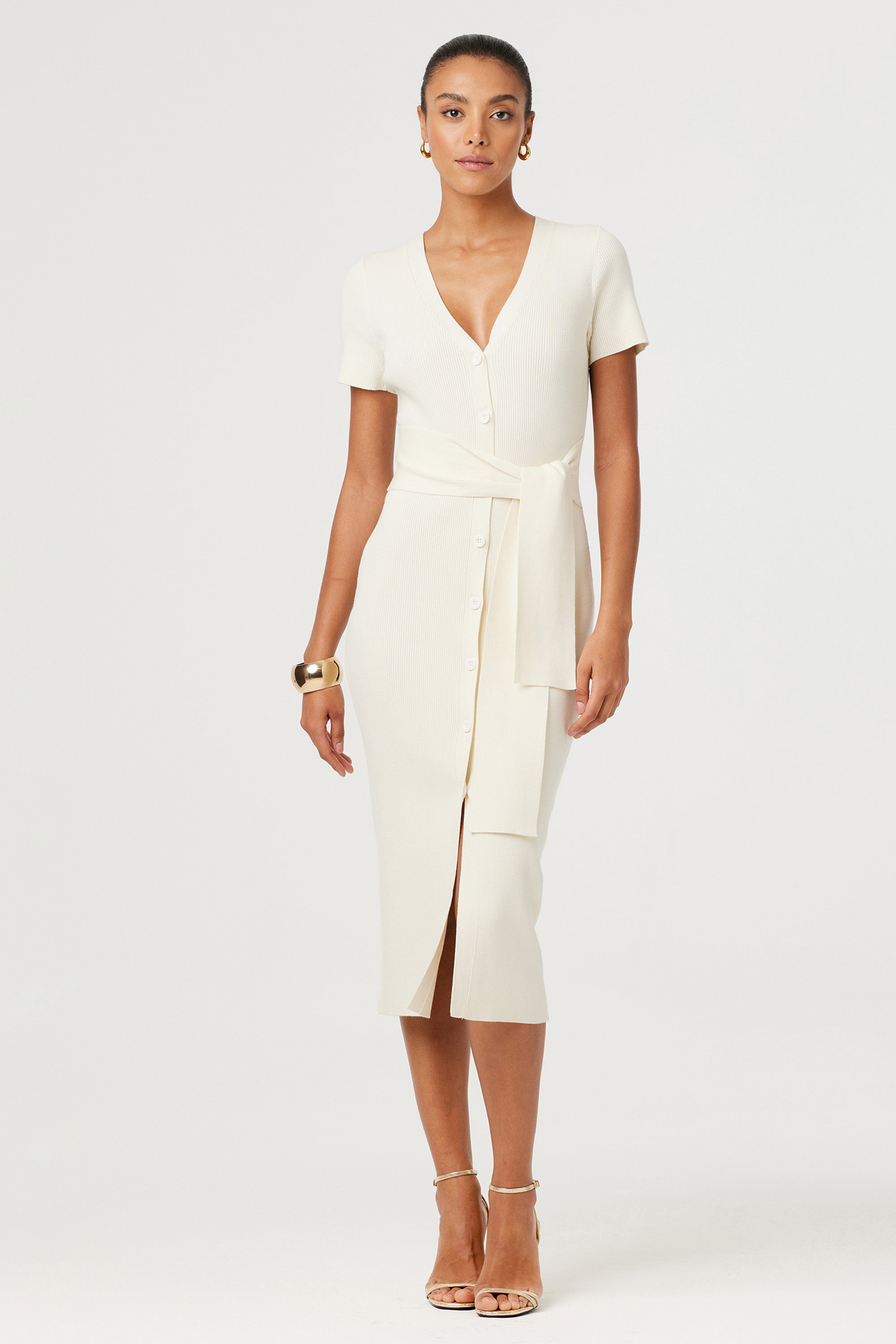 Agnes Tie Front  Dress