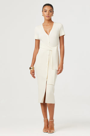 Agnes Tie Front  Dress