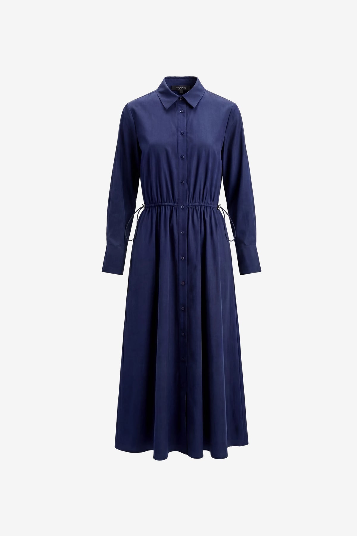 ANIKA LONG SLEEVE SHIRT DRESS - Toccin