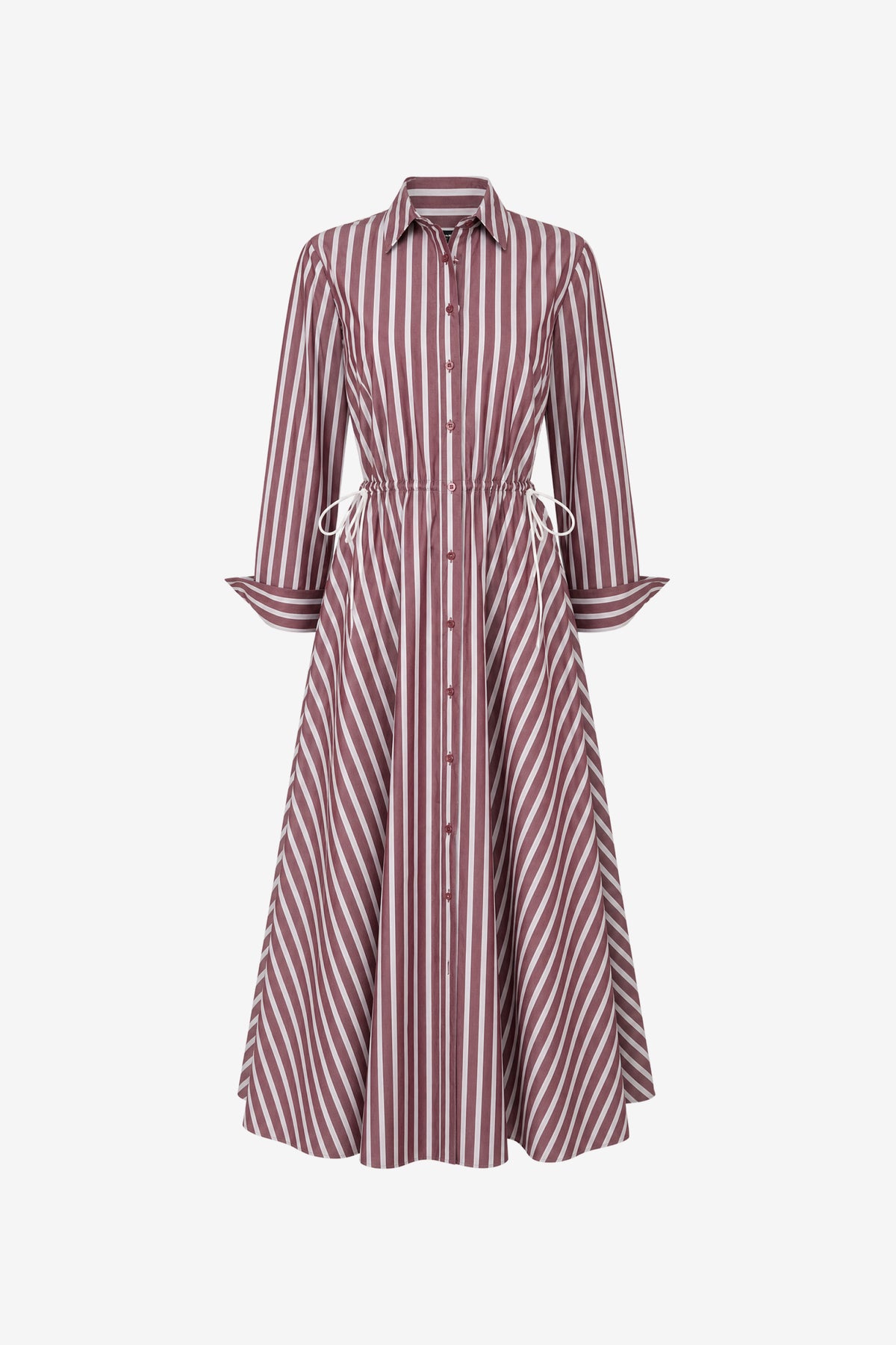 ANIKA LONG SLEEVE SHIRT DRESS