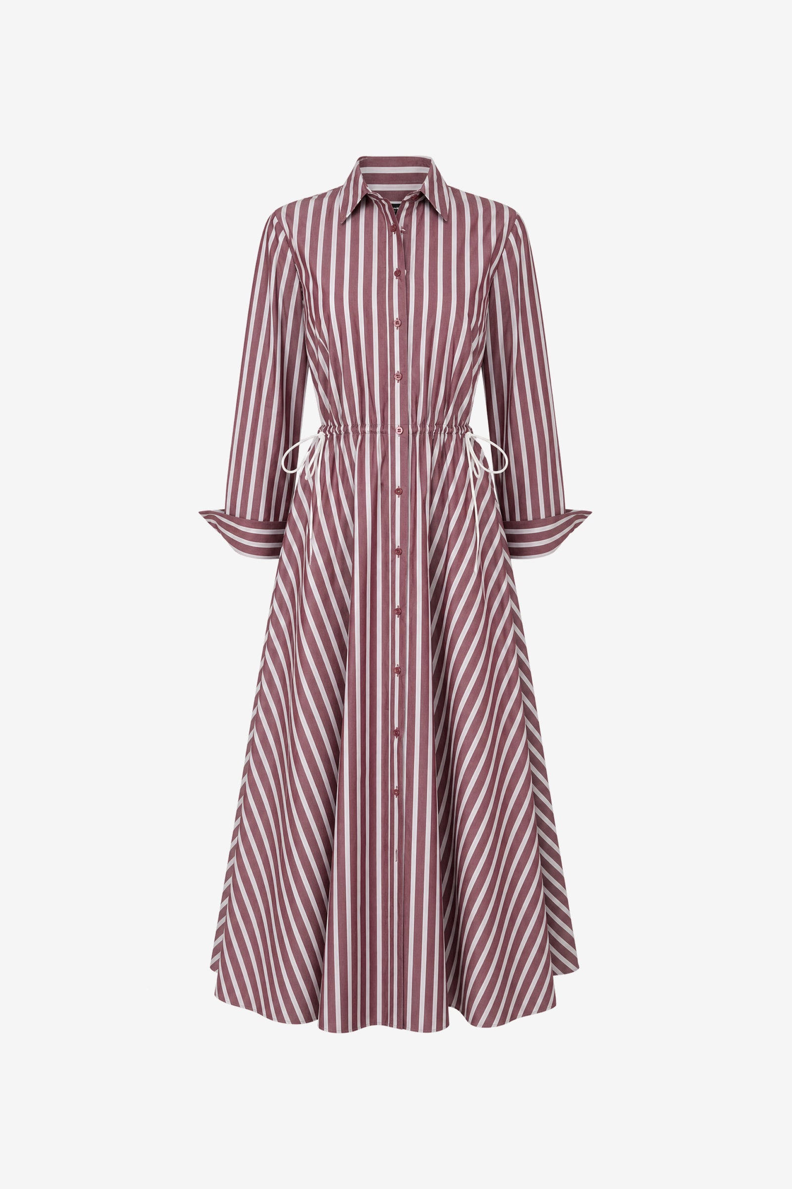 ANIKA LONG SLEEVE SHIRT DRESS