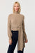 Aspen Long Sleeve Tie Front Pullover Sweater - Toccin