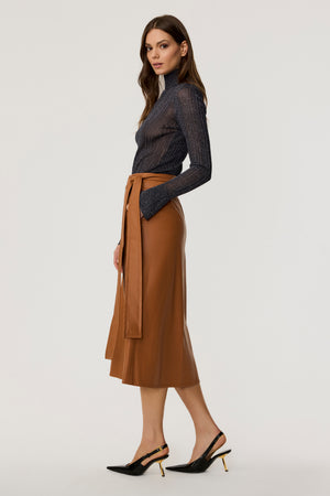 Beatrice Luxe Vegan Skirt - Toccin