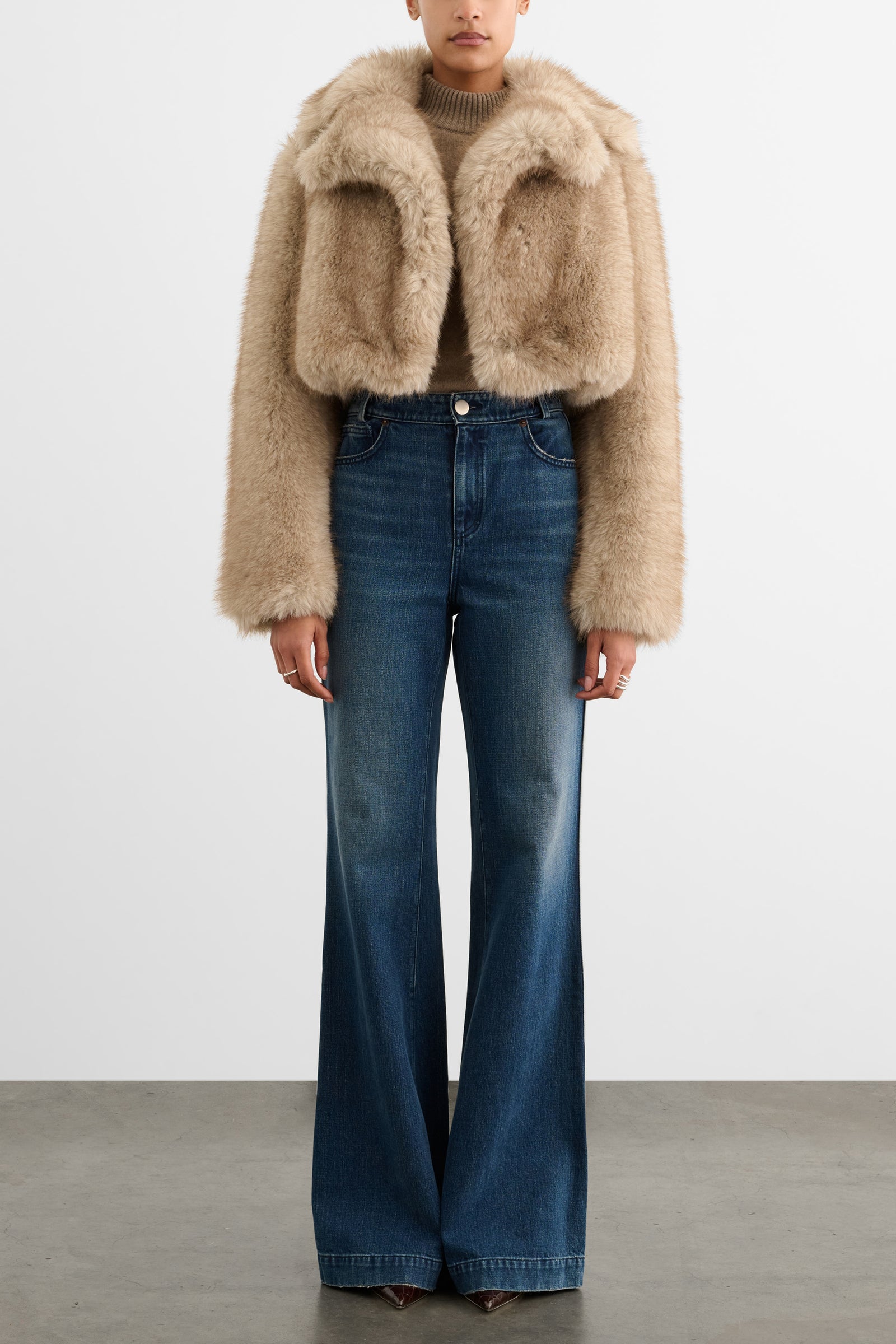 BELLAMY CROPPED COAT