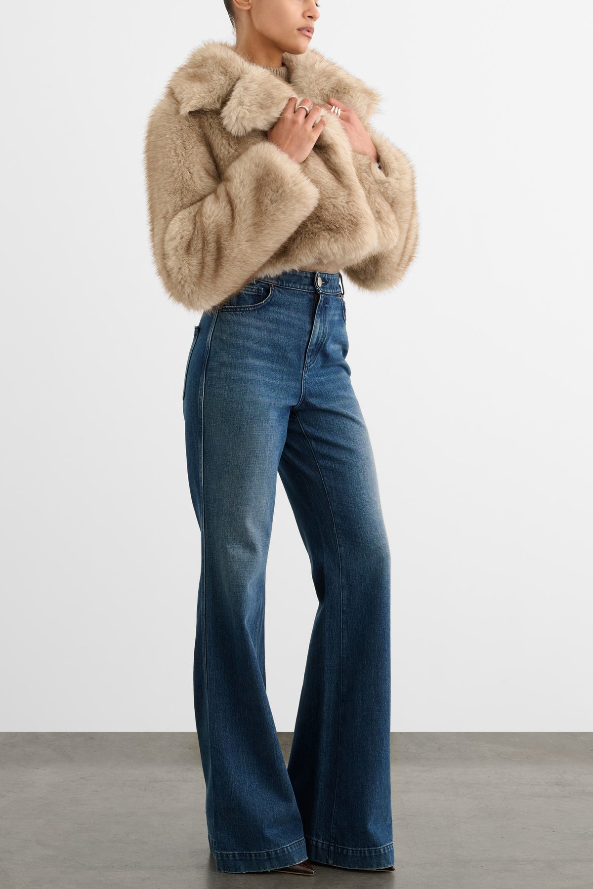 BELLAMY CROPPED COAT