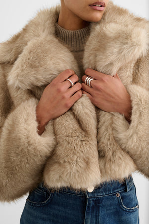BELLAMY CROPPED COAT