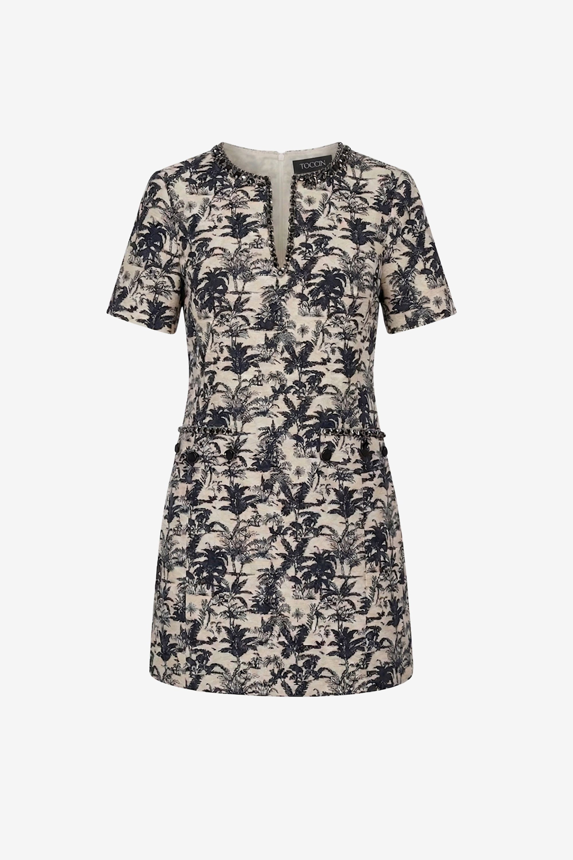 short sleeve mini shift dress Everlane Eyelet Mini Shift Dress In Light Yellow, Size Large, Cotton