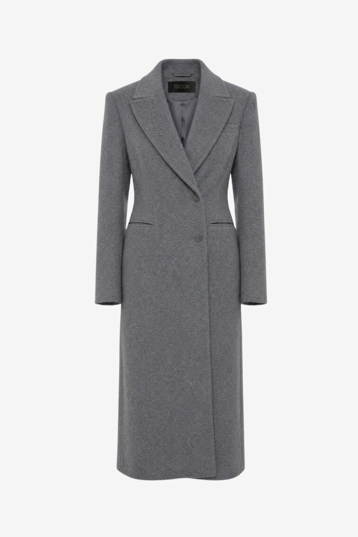 BOSTON SCULPTED DOUBLE BREASTED COAT