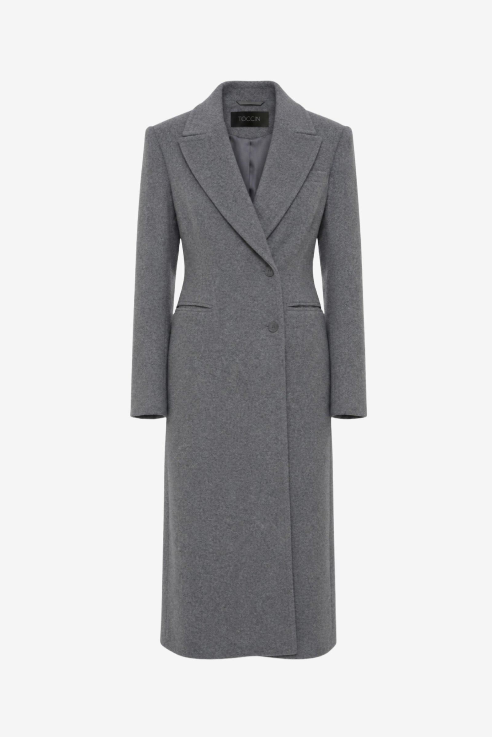 BOSTON SCULPTED DOUBLE BREASTED COAT