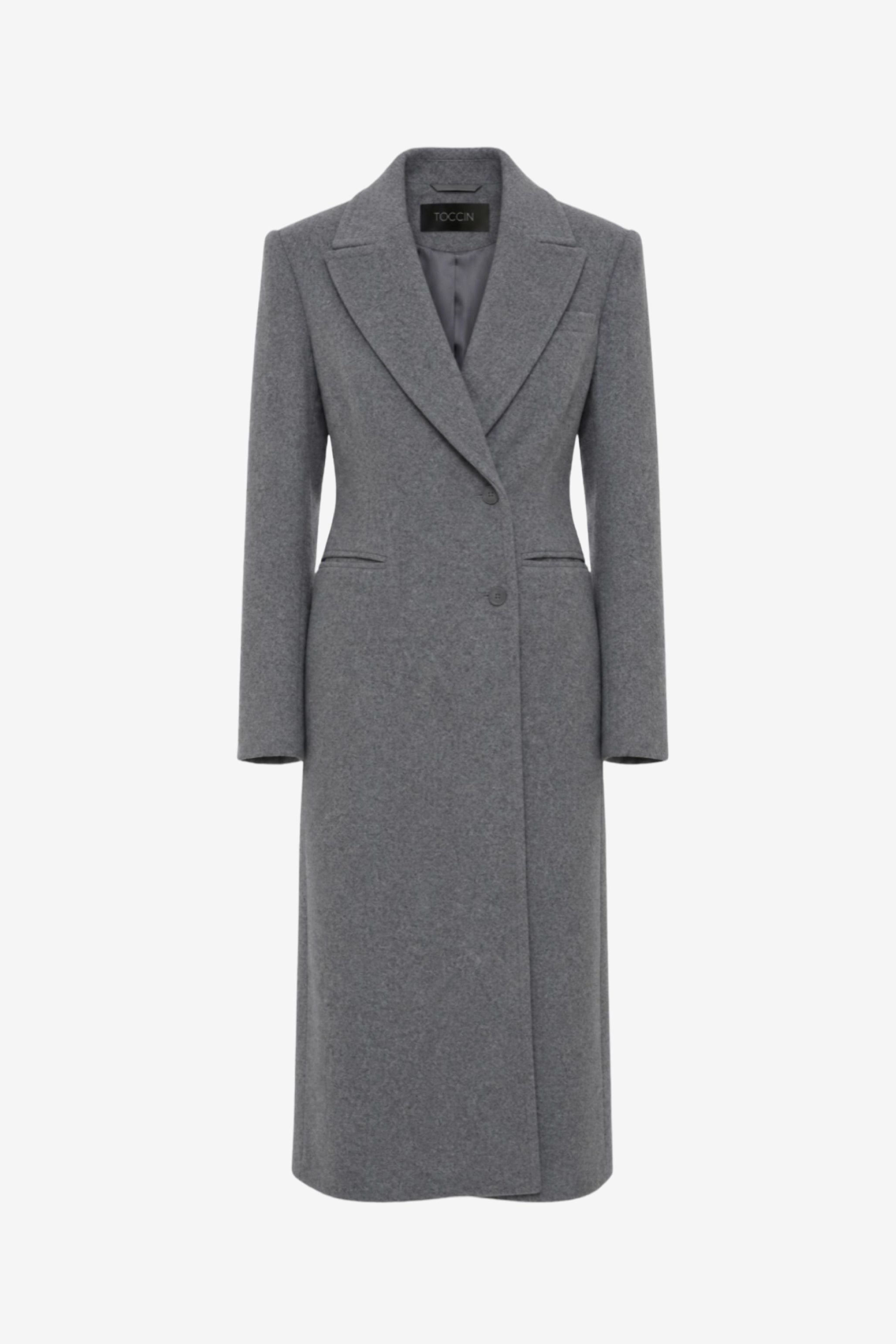 Toccin | BOSTON SCULPTED DOUBLE BREASTED COAT