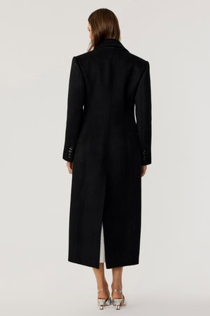 Bria Tailored Wool Coat - Toccin