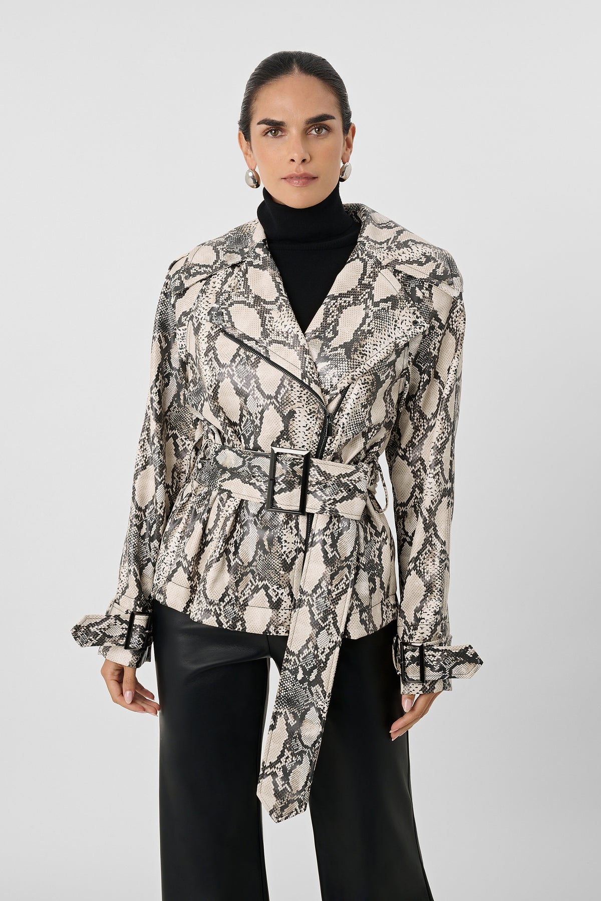 Brando Python Biker Jacket - Toccin
