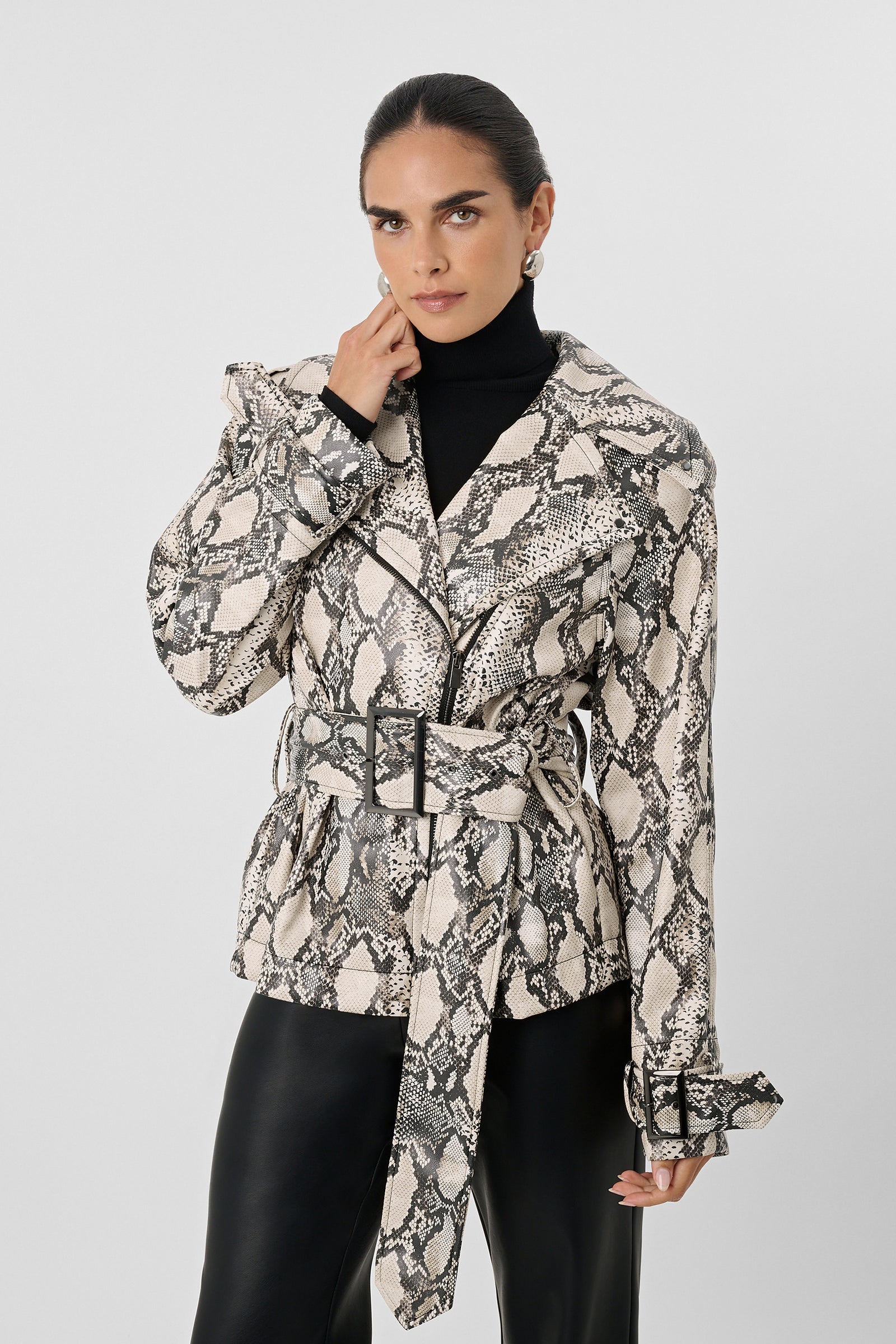 Brando Python Biker Jacket - Toccin