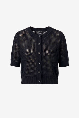 CASSIE SHORT SLEEVE CARDIGAN - Toccin