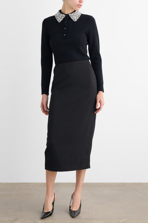 CHRISSY LONG SLEEVE POLO