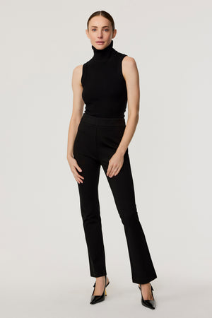 Claire Black Cigarette Pants