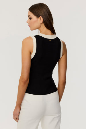 Collins Sleeveless Tie-Front Top - Toccin