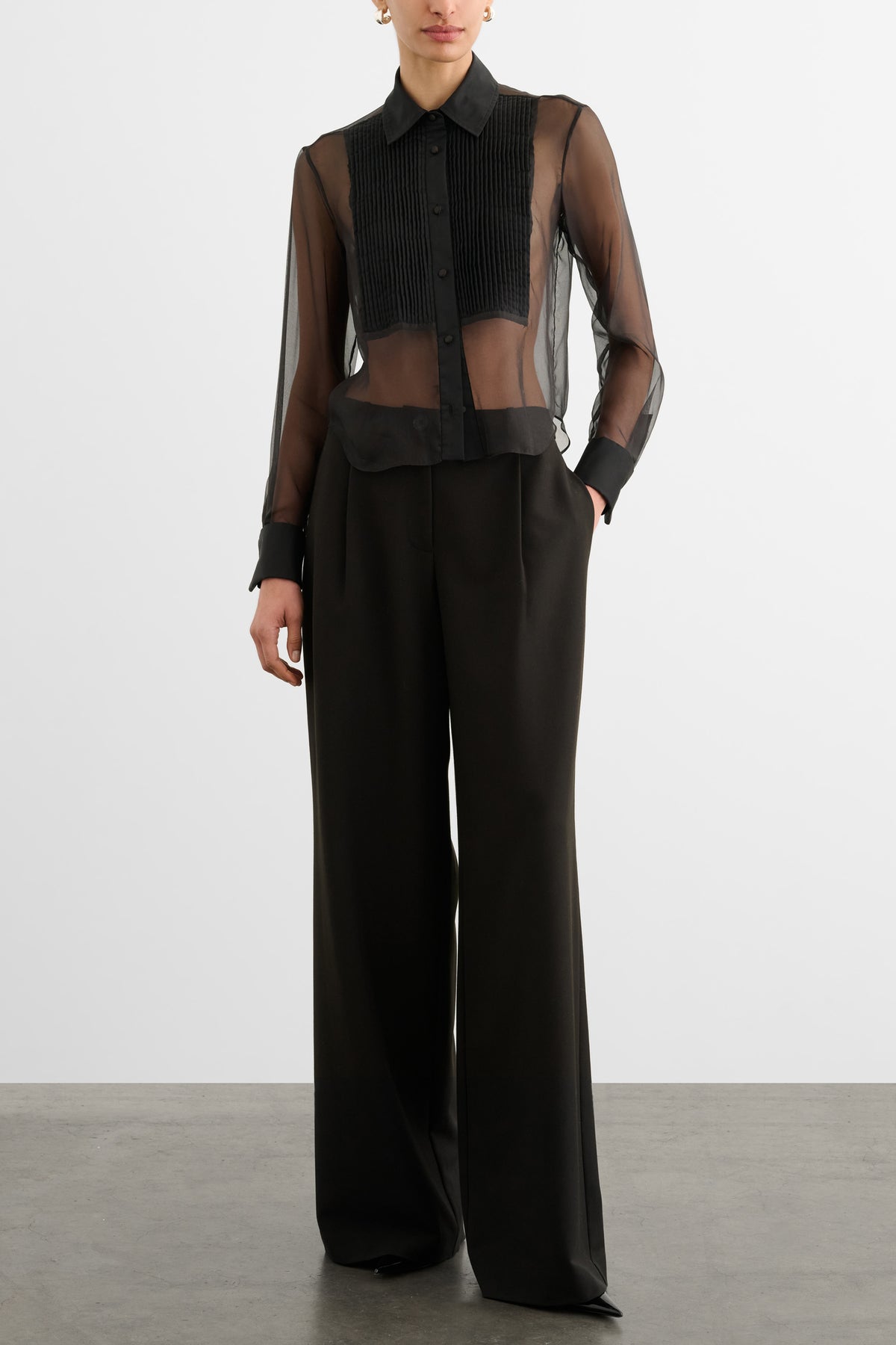 CONRAD TUXEDO TOP