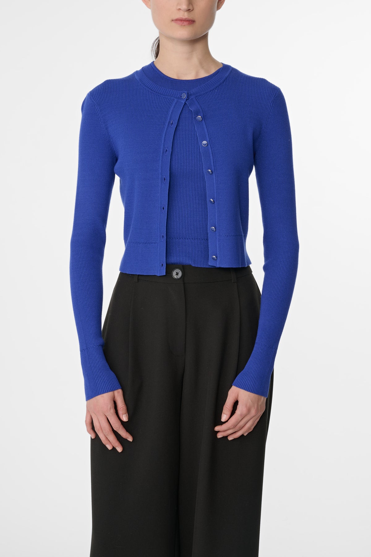 ZOE CLASSIC CROPPED CARDIGAN