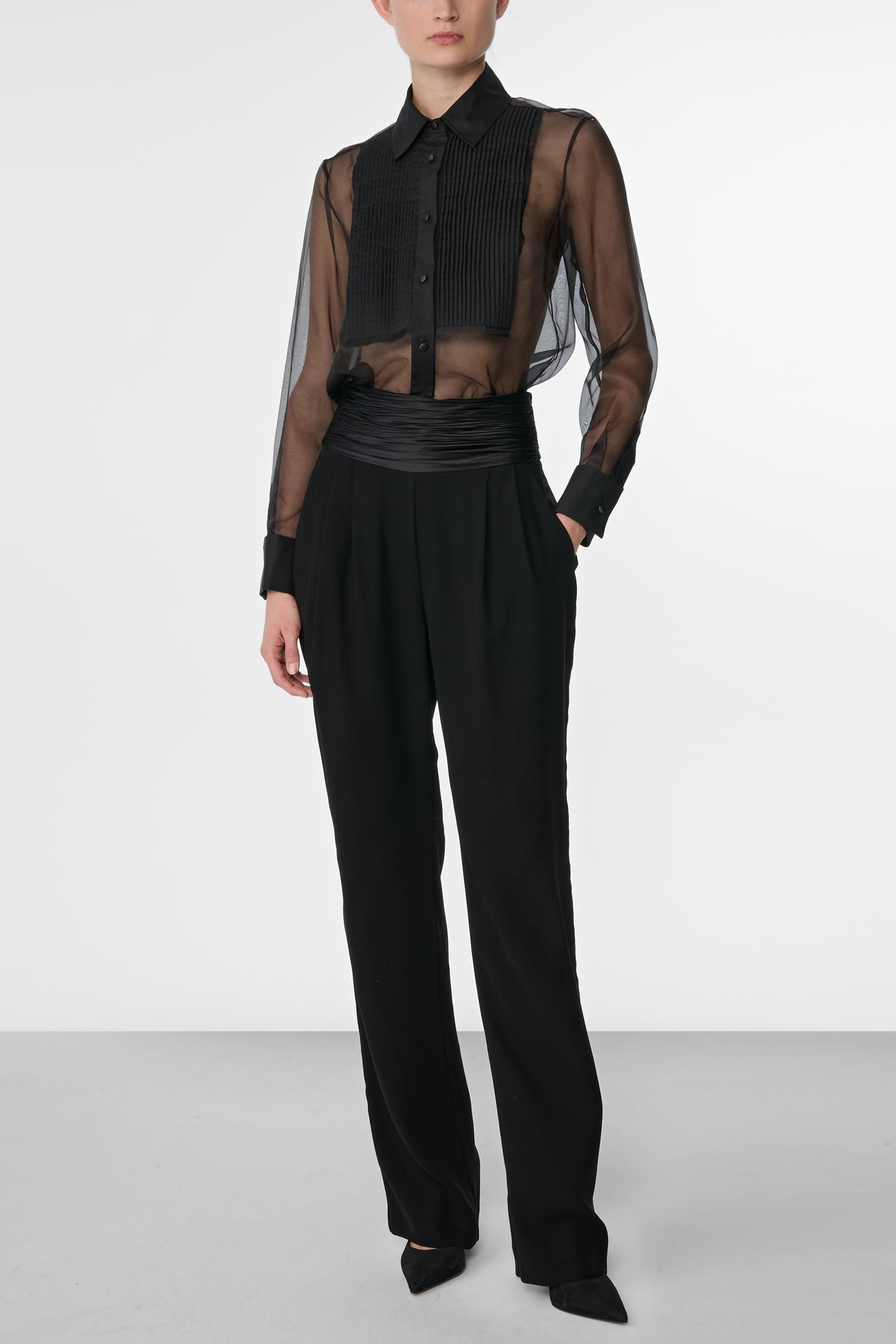 CONRAD TUXEDO TOP